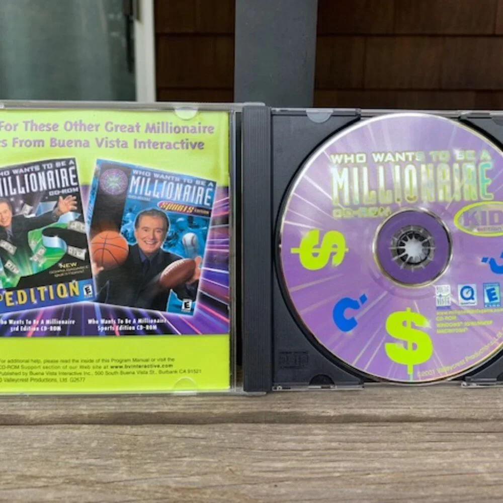 Set of Games - Who Wants to be a Millionaire-Adult & Kid Version